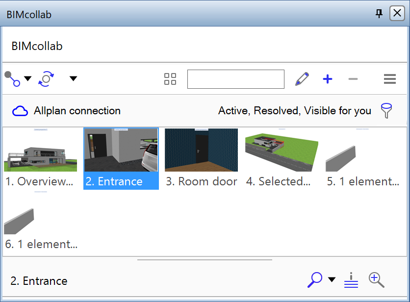 Quick Start Guide BCF Manager\BIMcollab Palette Allplan