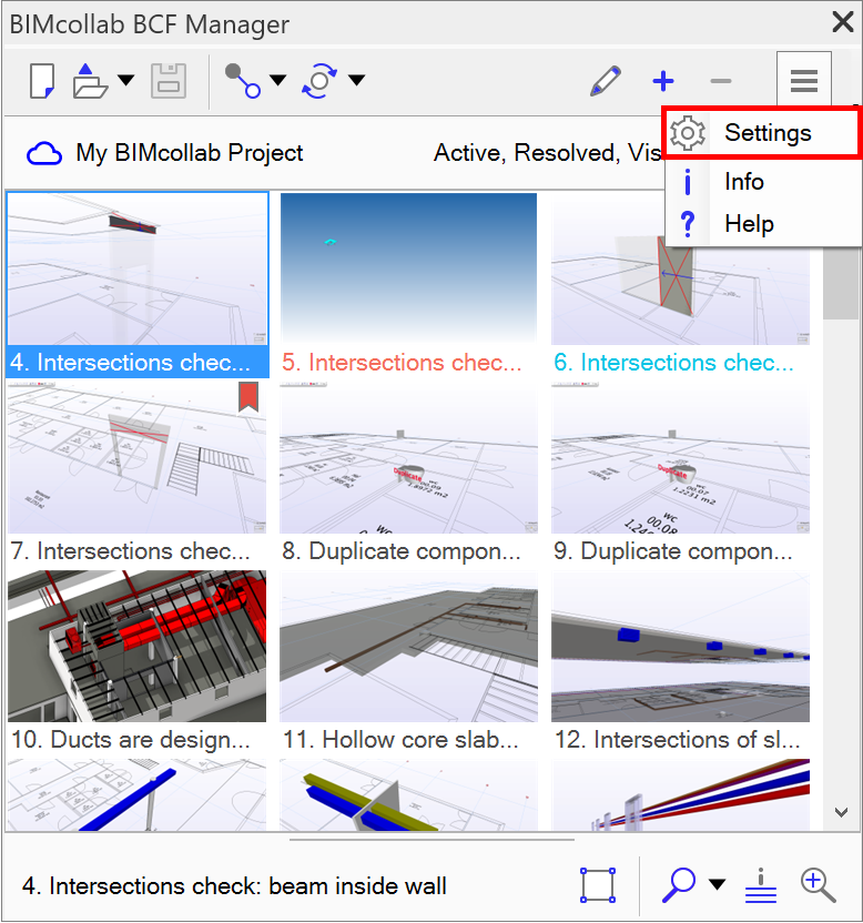 Force Orthographic Projection In The Revit BCF Manager