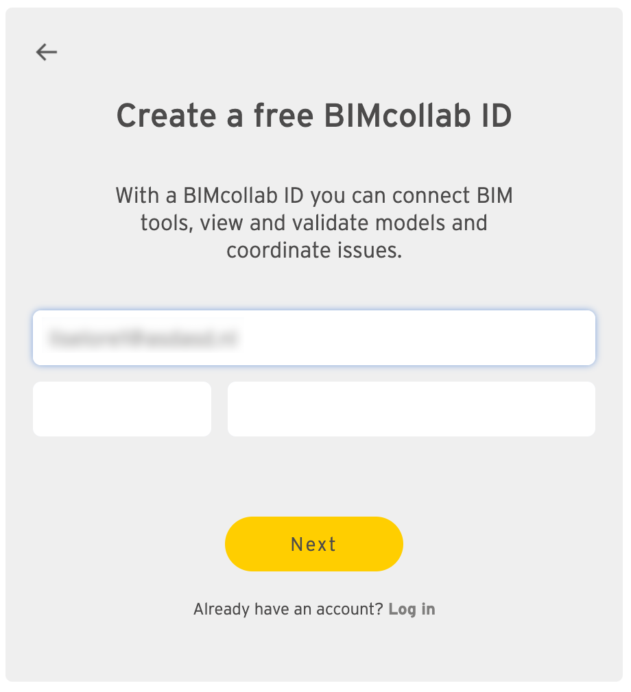 Configure Su Versión De Prueba De BIMcollab Zoom